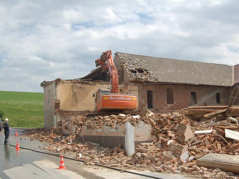 HINTERHOLZER versetzt Berge: Abbrüche